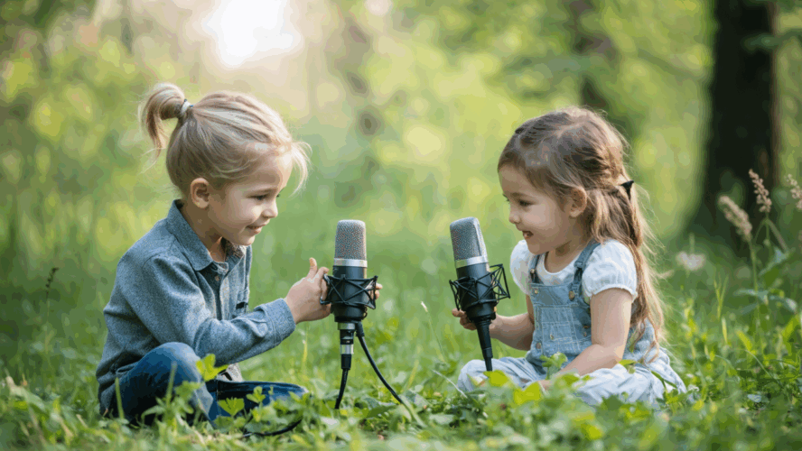 Les 7 podcasts incontournables pour les enfants à découvrir en 2025