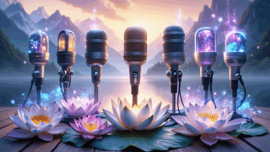 Les 7 podcasts spirituels essentiels à découvrir en 2025