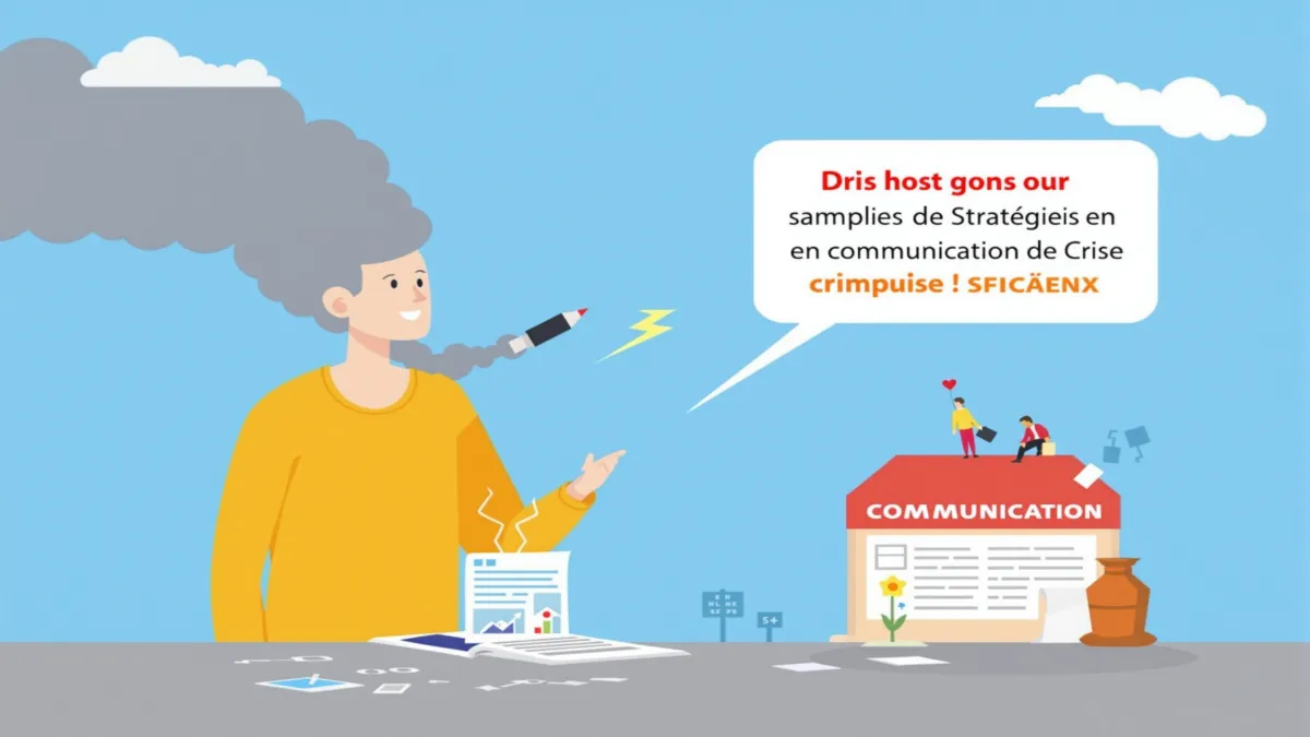 Exemples Illustratifs de Stratégies en Communication de Crise