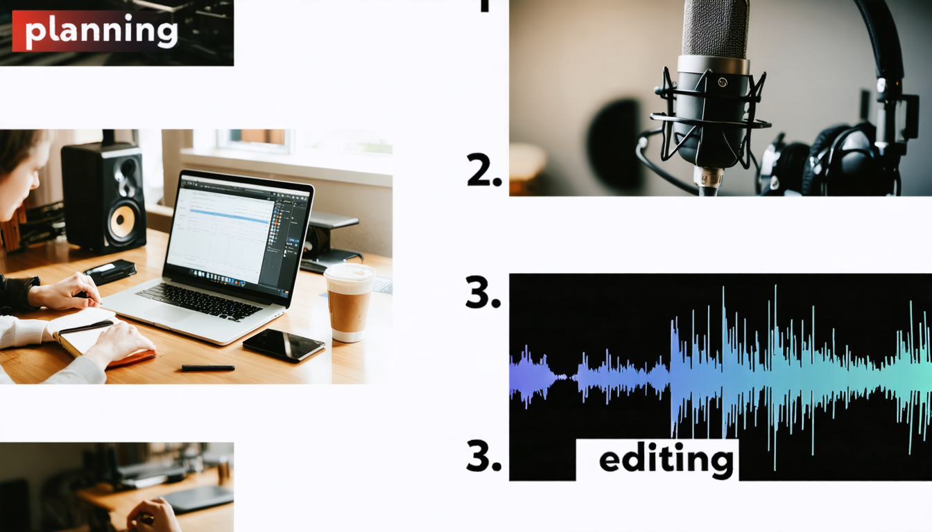 découvrez les étapes incontournables pour lancer et réussir votre podcast : préparation, enregistrement, montage, diffusion et promotion. apprenez comment maîtriser chaque phase du développement de votre émission audio.