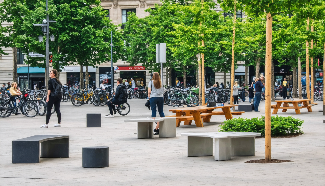 découvrez comment le mobilier urbain peut transformer vos espaces publics en lieux accueillants, conviviaux et animés, favorisant le bien-être et le dynamisme de la communauté.