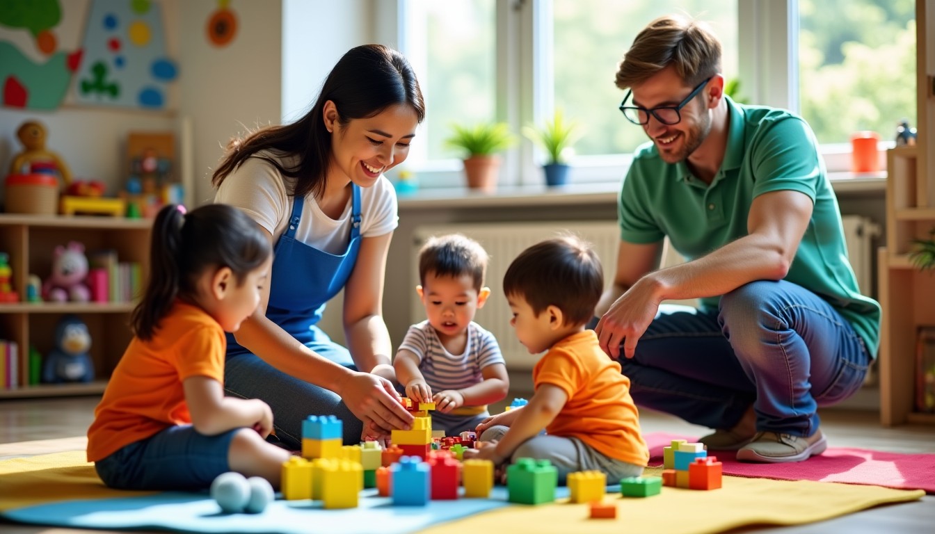 Découvrez les métiers essentiels pour évoluer dans une crèche et accompagner les tout-petits au quotidien